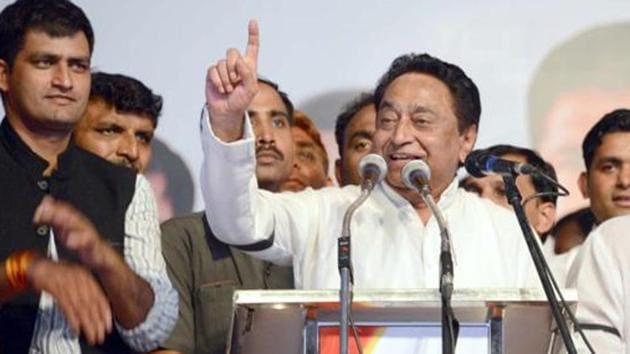 Congress leader Kamal Nath has asked party leaders to celebrate the Ram temple Bhumi Pujan ceremony with special prayers at their residences. (HT Photo) Congress leader Kamal Nath has asked party leaders to celebrate the Ram temple Bhumi Pujan ceremony with special prayers at their residences. (HT Photo)