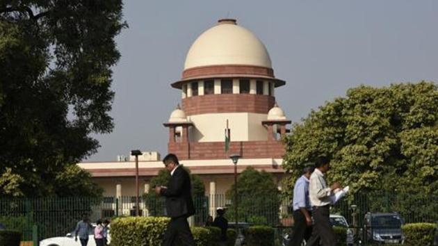 A view of the Supreme Court building, in New Delhi(Burhaan Kinu/HT PHOTO) A view of the Supreme Court building, in New Delhi(Burhaan Kinu/HT PHOTO)