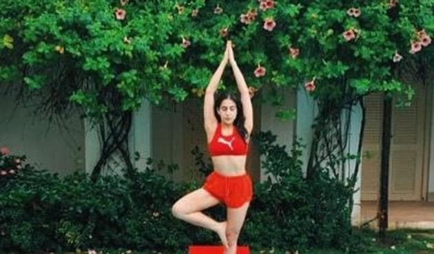 Sara Ali Khan is practising yoga but wonders if it will make her wiser.