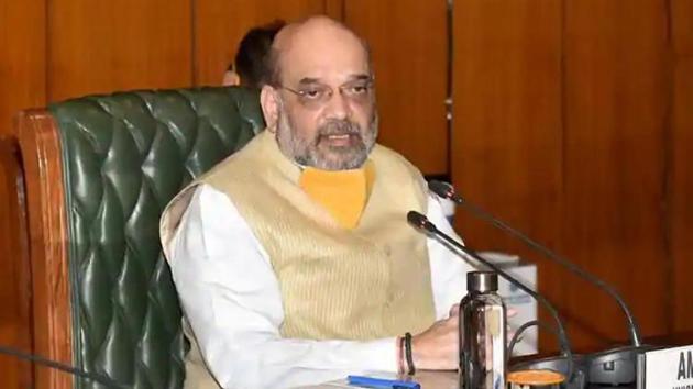 Union home minister Amit Shah(File photo) Union home minister Amit Shah(File photo)
