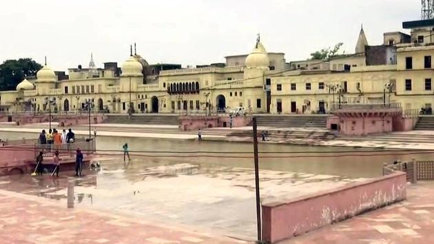 The foundation stone laying ceremony of the Ram Temple is on 5th August.(ANI Photo)