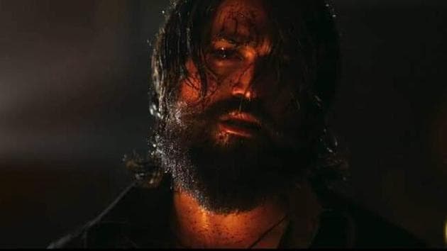 A still from KGF Chapter 2. A still from KGF Chapter 2.