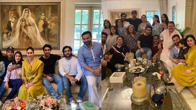 Kareena Kapoor has shared a few pictures from the Kapoor family lunch on Raksha Bandhan.