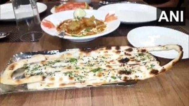 Vedic restaurant serves “Covid Curry” and “Mask Naan” to its customers. (ANI) Vedic restaurant serves “Covid Curry” and “Mask Naan” to its customers. (ANI)