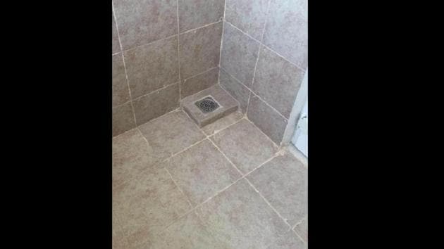Anand Mahindra’s tweet shows a floor drain on one corner of a room. (Twitter/@anandmahindra) Anand Mahindra’s tweet shows a floor drain on one corner of a room. (Twitter/@anandmahindra)