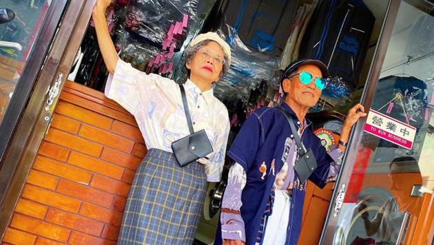 This Taiwanese couple breaking fashion norms.(instagram @wantshowasyoung)