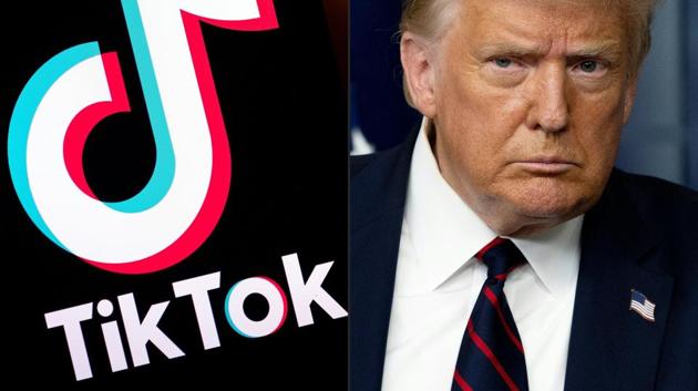 While there has been no sign yet of the ban Trump threatened on Friday to impose, his words were reportedly already adding to uncertainties for TikTok.(AFP)