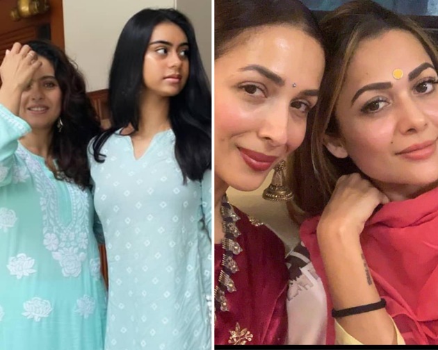 Celebrities during their Rakhi celebrations(Instagram)