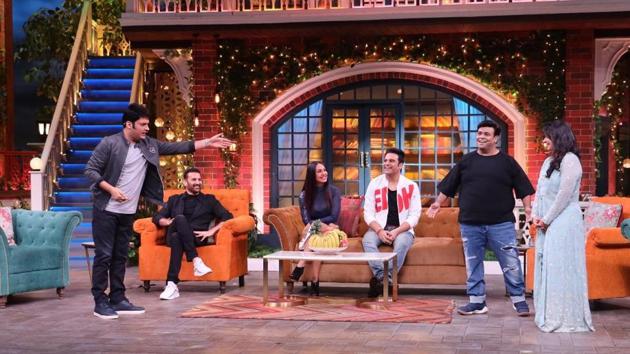 Parmeet Sethi, Kashmera Shah join Krushna Abhishek and Kapil Sharma on their show.