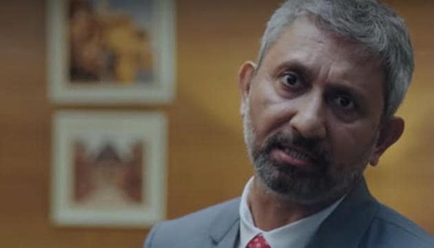 Neeraj Kabi in a still from Avrodh - The Siege Within.