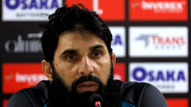 Pakistan's cricket coach Misbah-ul-Haq. (REUTERS)