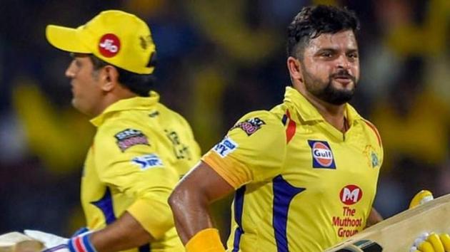 File image of MS Dhoni and Suresh Raina.(IPL) File image of MS Dhoni and Suresh Raina.(IPL)