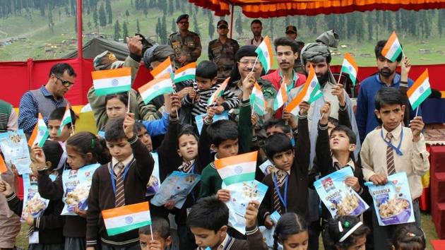 ‘File photo from Bangas Awaam Mela’ at Lokut Bangas valley in August 2018.(@adgpi/Twitter Photo)