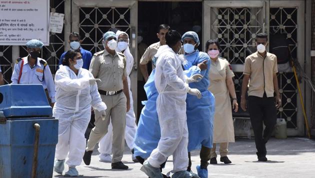 The Indian Institute of Science (IISC) had developed the lab and handed it over to the Rajiv Gandhi University of Health Sciences (RGUHS). (Sonu Mehta/HT PHOTO)