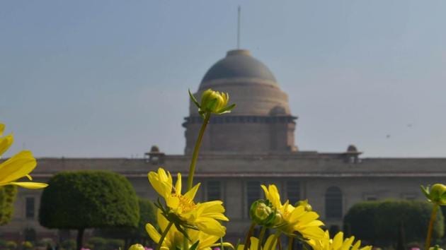 Rashtrapati Bhavan will host the At Home function on the evening of August 15(HT photo)