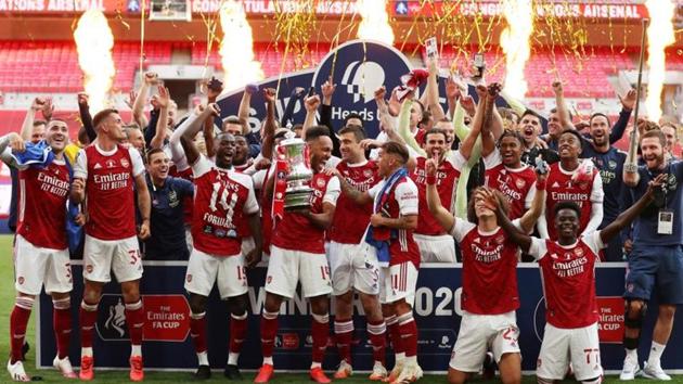 File image of Arsenal.(Pool via REUTERS)