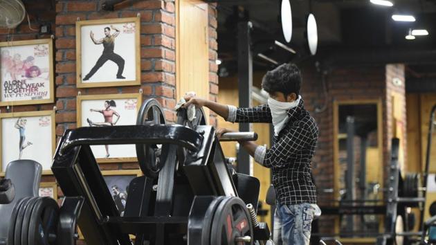 Gyms and yoga centres in Delhi will stay shut(Parveen Kumar/Hindustan Times)