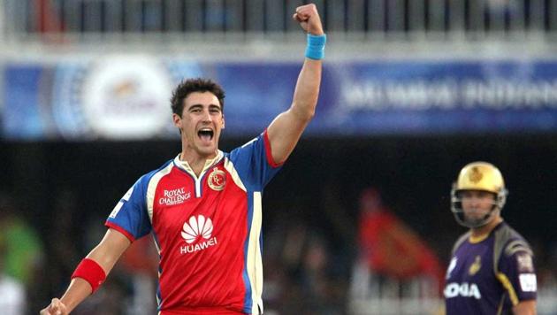 File Photo of Mitchell Starc during an IPL match