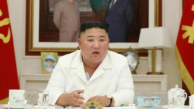 Kim presided over a meeting Wednesday of the ruling Workers’ Party’s executive policy council where they discussed a special supply of food and funds to Kaesong(Reuters) Kim presided over a meeting Wednesday of the ruling Workers’ Party’s executive policy council where they discussed a special supply of food and funds to Kaesong(Reuters)