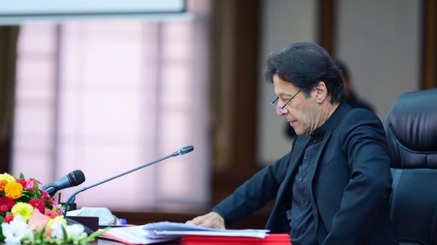 Pakistan had sought a discussion on Kashmir in a letter to the council which, as some diplomats said, “was match-fixed” to coincide with the anniversary of the revocation of the Article 370.(Facebook/@ImranKhanOfficial)