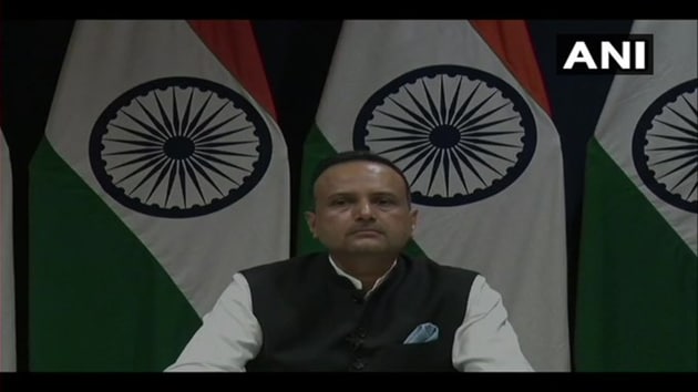 MEA spokesperson Anurag Srivastava said there has been no response from Pakistan on the Kulbhushan jadhav case.(ANI)