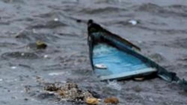 Police said the incident took place when a boat carrying 25 people was headed towards Ekania Diara. Eyewitnesses said the vessel capsized after it was caught in a severe storm.(Reuters file photo. Representative image) Police said the incident took place when a boat carrying 25 people was headed towards Ekania Diara. Eyewitnesses said the vessel capsized after it was caught in a severe storm.(Reuters file photo. Representative image)