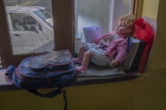 A school bag lies next to a doll belonging to a young Kashmiri student inside her home in Srinagar, Jammu and Kashmir, Thursday, July 18, 2020. Decades of insurgency, protests and military crackdowns have constantly disrupted formal schooling in Kashmir, where rebels have fought for decades for independence or unification with Pakistan. A generation of students have seen their education upended, and empty classrooms are a familiar sight. Now, the coronavirus lockdown is amplifying the problem. (AP) A school bag lies next to a doll belonging to a young Kashmiri student inside her home in Srinagar, Jammu and Kashmir, Thursday, July 18, 2020. Decades of insurgency, protests and military crackdowns have constantly disrupted formal schooling in Kashmir, where rebels have fought for decades for independence or unification with Pakistan. A generation of students have seen their education upended, and empty classrooms are a familiar sight. Now, the coronavirus lockdown is amplifying the problem. (AP)