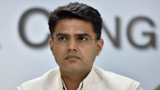 Rajasthan ‘s former Deputy Chief Minister Sachin Pilot was sacked as the party’s chief in the state in July.(HT FILE PHOTO)