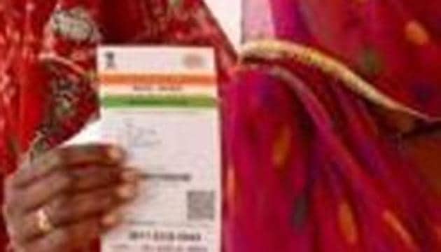 Till now, the government has allowed seeding of Aadhaar number for delivery of social welfare benefits under some programmes such as Public Distribution System.(PTI FILE PHOTO) Till now, the government has allowed seeding of Aadhaar number for delivery of social welfare benefits under some programmes such as Public Distribution System.(PTI FILE PHOTO)