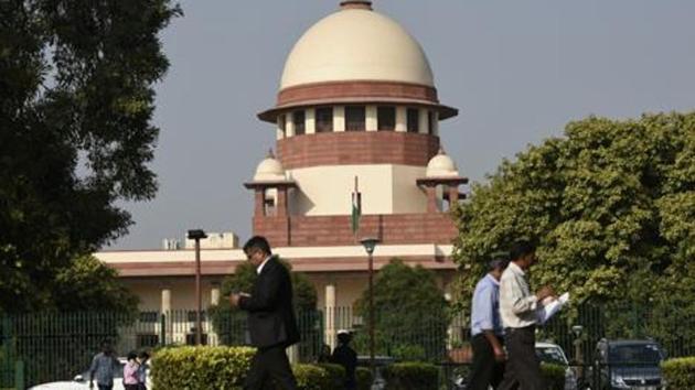 File photo: Supreme Court of India. (Burhaan Kinu/HT PHOTO)