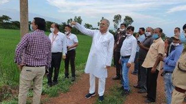 Record single-day spike of 483 Covid-19 cases was recorded in the state on Thursday. (Photo@bhupeshbaghel) Record single-day spike of 483 Covid-19 cases was recorded in the state on Thursday. (Photo@bhupeshbaghel)