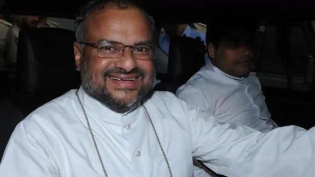Former Jalandhar bishop Franco Mulakkal was directed to remain in Kerala till the next date of hearing and was also asked to participate in the trial of the case without fail.(HT file photo)