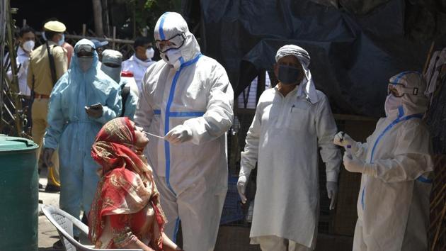 A total of 4,404 fresh cases were reported in the state during this period, taking the tally to 1,13,378.(HT Photo)