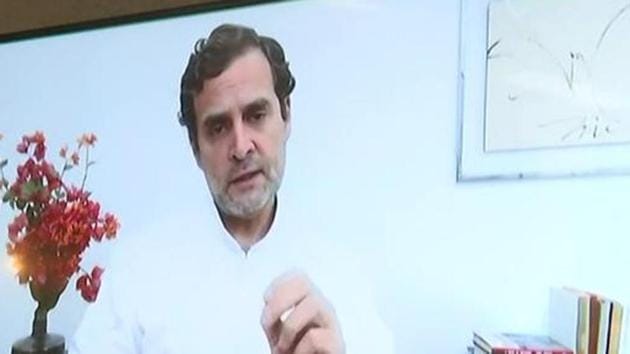 Congress leader Rahul Gandhi.(ANI)