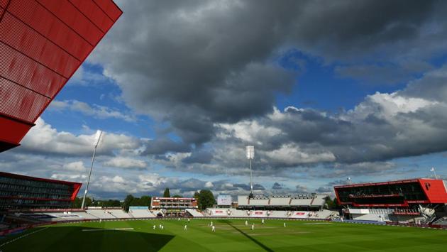 General view during the match, as play resumes behind closed doors following the outbreak of the coronavirus disease (COVID-19). (REUTERS)