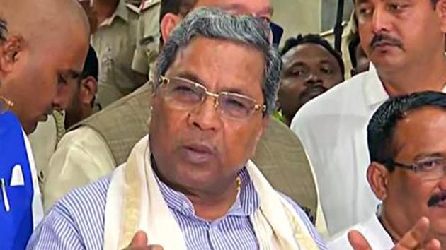 Siddaramaiah had informed on Twitter on August 4 that he tested positive for Covid-19 and admitted himself to a hospital.(ANI) Siddaramaiah had informed on Twitter on August 4 that he tested positive for Covid-19 and admitted himself to a hospital.(ANI)