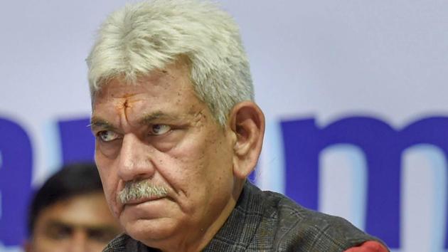 Manoj Sinha was first elected to the Lok Sabha from Ghazipur in 1996, and retained his seat in 1999 and 2014.(PTI file photo)