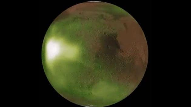 The GIF was shared on NASA Mars Twitter profile.(Twitter/@NASAMars)