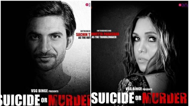 Suicide or Murder stars newcomer Sachin Tiwari and Shwetta Parasher. Suicide or Murder stars newcomer Sachin Tiwari and Shwetta Parasher.