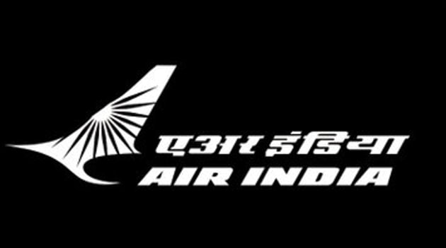 Air India’s official handles on social media have now been updated their cover and profile photos with its trademark logo appearing in white against the black background.(Twitter/Air India)