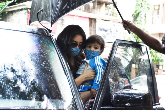 Gabriella Demetriades with her son Arik.