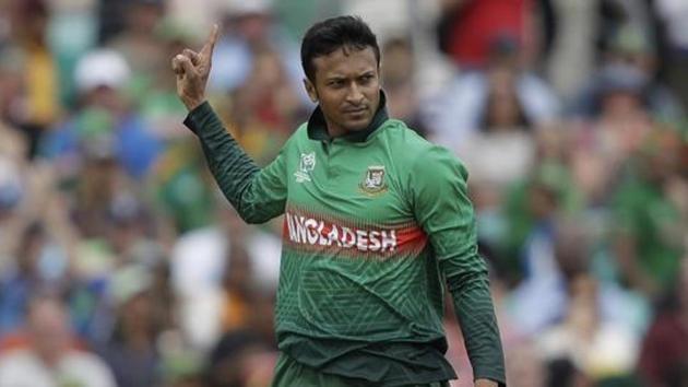 Bangladesh's Shakib Al Hasan(AP)