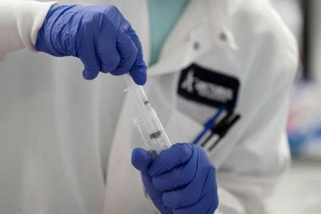 The two-dose vaccine is to be administered with a gap of 28 days. (REUTERS) The two-dose vaccine is to be administered with a gap of 28 days. (REUTERS)