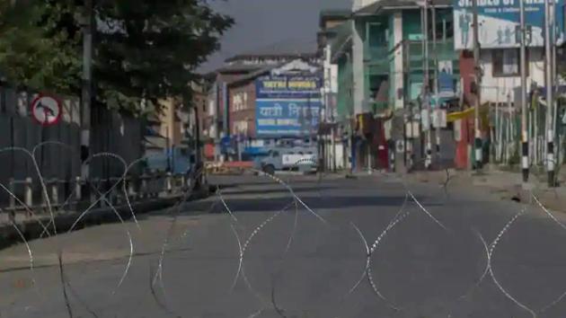 A general view of Srinagar in Jammu and Kashmir.(AP File Photo) A general view of Srinagar in Jammu and Kashmir.(AP File Photo)