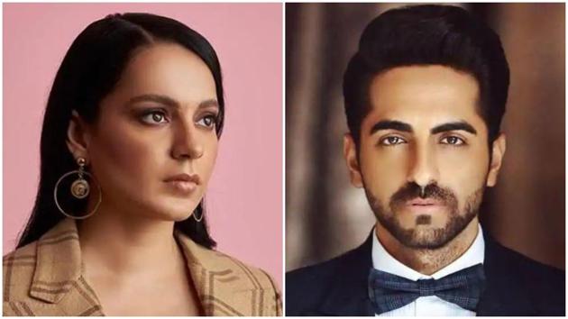 Kangana Ranaut doesn’t think very highly of Ayushmann Khurrana’s talent. Kangana Ranaut doesn’t think very highly of Ayushmann Khurrana’s talent.