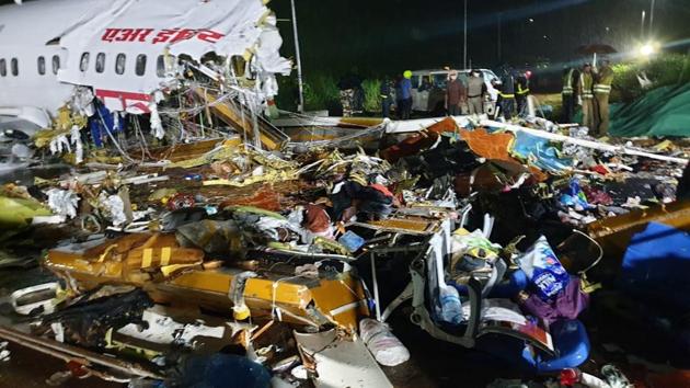 According to Ranganathan, he warned authorities a year after the 2010 Mangalore crash that the Calicut runway was unsafe for landing and needed to be re-evaluated, but his message was ignored. (HT Photo) According to Ranganathan, he warned authorities a year after the 2010 Mangalore crash that the Calicut runway was unsafe for landing and needed to be re-evaluated, but his message was ignored. (HT Photo)