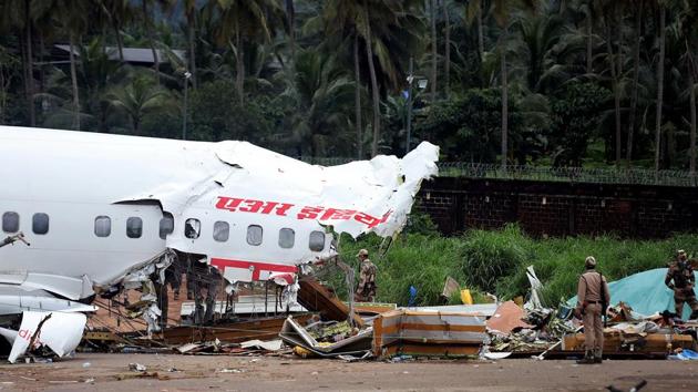 The Central Industrial Security Force (CISF) was the first responder to the crash site at Karipur airport.(ANI Photo)