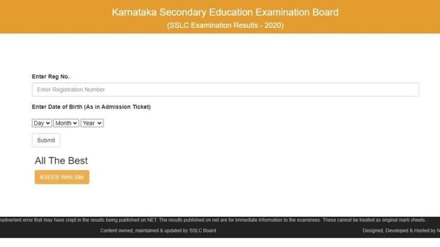 Karnataka Sslc Result Declared Here S Direct Link To Check Kseeb Class 10th Result Hindustan Times