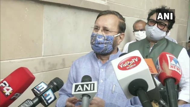 Union Environment Minister Prakash Javadekar said it was unfair to criticise the draft EIA.(ANI)