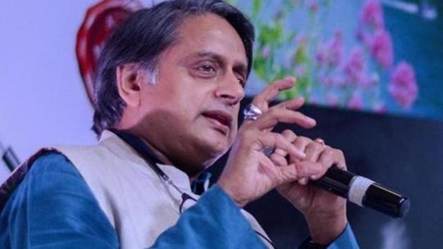 Congress MP Shashi Tharoor on Sunday said that the party needed to elect a new chief soon.(HT PHOTO.)